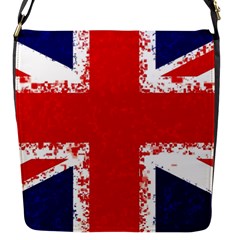 Union Jack London Flag Uk Flap Closure Messenger Bag (s) by Celenk