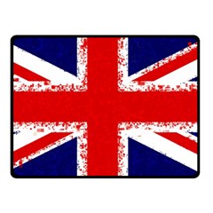 Union Jack London Flag Uk Two Sides Fleece Blanket (small) by Celenk