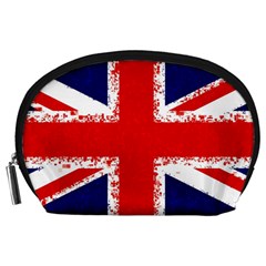 Union Jack London Flag Uk Accessory Pouch (large) by Celenk