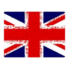 Union Jack London Flag Uk Two Sides Premium Plush Fleece Blanket (mini) by Celenk