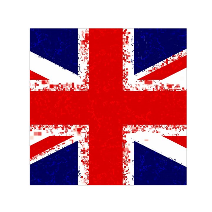 Union Jack London Flag Uk Square Satin Scarf (30  x 30 )