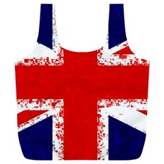 Union Jack London Flag Uk Full Print Recycle Bag (xxl) by Celenk