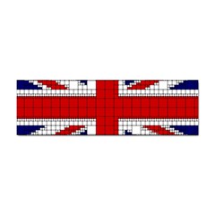 Union Jack Flag Uk Patriotic Sticker Bumper (10 Pack) by Celenk