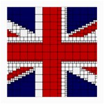 Union Jack Flag Uk Patriotic Medium Glasses Cloth Front