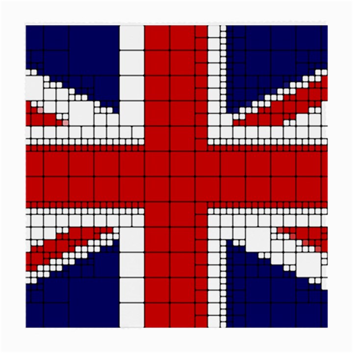 Union Jack Flag Uk Patriotic Medium Glasses Cloth