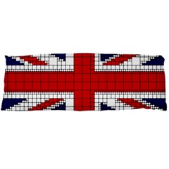 Union Jack Flag Uk Patriotic Body Pillow Case Dakimakura (two Sides) by Celenk