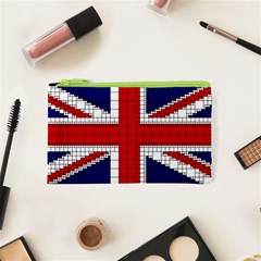 Union Jack Flag Uk Patriotic Cosmetic Bag (xs) by Celenk