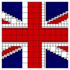 Union Jack Flag Uk Patriotic Lightweight Scarf  by Celenk