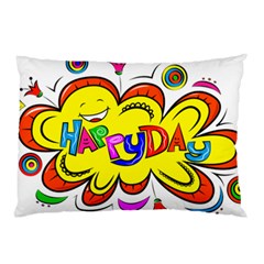 Happy Happiness Child Smile Joy Pillow Case by Celenk