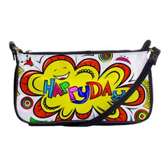 Happy Happiness Child Smile Joy Shoulder Clutch Bag by Celenk