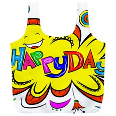 Happy Happiness Child Smile Joy Full Print Recycle Bag (xl) by Celenk