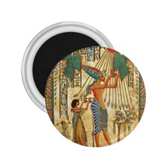 Egyptian Man Sun God Ra Amun 2 25  Magnets by Celenk