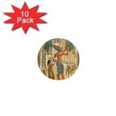 Egyptian Man Sun God Ra Amun 1  Mini Magnet (10 Pack)  by Celenk