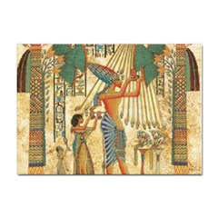 Egyptian Man Sun God Ra Amun Sticker A4 (10 Pack) by Celenk