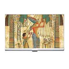 Egyptian Man Sun God Ra Amun Business Card Holder