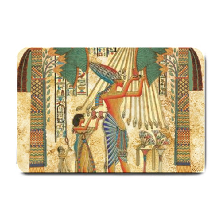 Egyptian Man Sun God Ra Amun Small Doormat