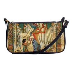 Egyptian Man Sun God Ra Amun Shoulder Clutch Bag by Celenk