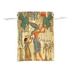 Egyptian Man Sun God Ra Amun Lightweight Drawstring Pouch (S)