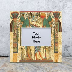 Egyptian Man Sun God Ra Amun White Box Photo Frame 4  X 6  by Celenk