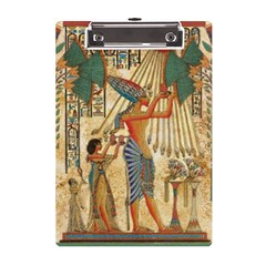 Egyptian Man Sun God Ra Amun A5 Acrylic Clipboard by Celenk