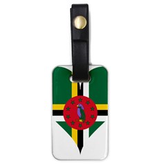 Heart Love Flag Antilles Island Luggage Tag (one Side) by Celenk