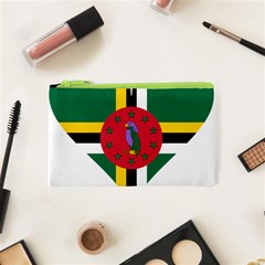 Heart Love Flag Antilles Island Cosmetic Bag (xs) by Celenk