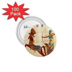 Egyptian Tutunkhamun Pharaoh Design 1 75  Buttons (100 Pack)  by Celenk