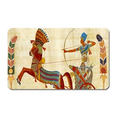 Egyptian Tutunkhamun Pharaoh Design Magnet (rectangular) by Celenk