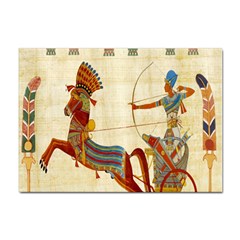 Egyptian Tutunkhamun Pharaoh Design Sticker A4 (100 Pack) by Celenk