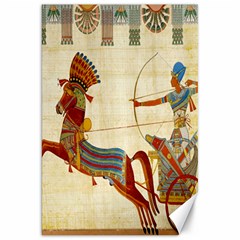 Egyptian Tutunkhamun Pharaoh Design Canvas 20  X 30  by Celenk