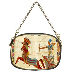 Egyptian Tutunkhamun Pharaoh Design Chain Purse (one Side) by Celenk