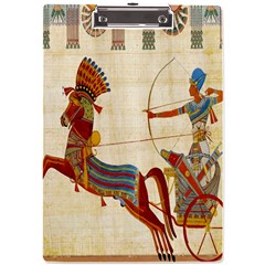 Egyptian Tutunkhamun Pharaoh Design A4 Acrylic Clipboard by Celenk