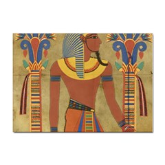 Egyptian Tutunkhamun Pharaoh Design Sticker A4 (10 Pack) by Celenk