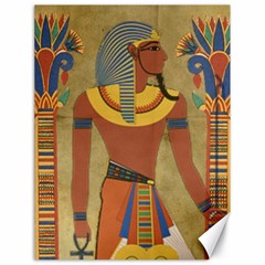 Egyptian Tutunkhamun Pharaoh Design Canvas 18  X 24  by Celenk