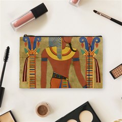 Egyptian Tutunkhamun Pharaoh Design Cosmetic Bag (medium) by Celenk