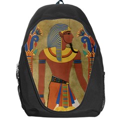 Egyptian Tutunkhamun Pharaoh Design Backpack Bag by Celenk