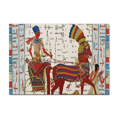 Egyptian Tutunkhamun Pharaoh Design Sticker A4 (100 Pack) by Celenk