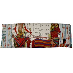 Egyptian Tutunkhamun Pharaoh Design Body Pillow Case Dakimakura (two Sides) by Celenk