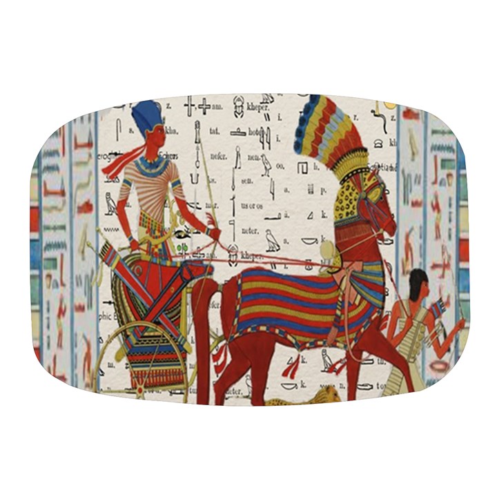 Egyptian Tutunkhamun Pharaoh Design Mini Square Pill Box