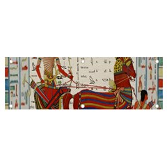 Egyptian Tutunkhamun Pharaoh Design Banner And Sign 6  X 2  by Celenk