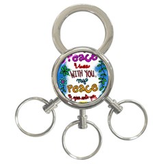 Christian Christianity Religion 3-ring Key Chain by Celenk