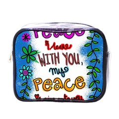 Christian Christianity Religion Mini Toiletries Bag (one Side)