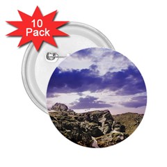 Mountain Snow Landscape Winter 2 25  Buttons (10 Pack) 