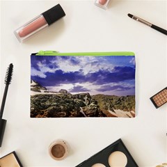 Mountain Snow Landscape Winter Cosmetic Bag (xs) by Celenk