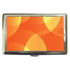 Abstract Orange Yellow Red Color Cigarette Money Case