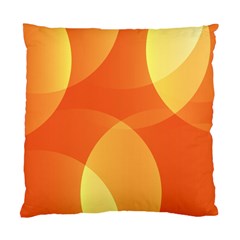 Abstract Orange Yellow Red Color Standard Cushion Case (one Side) by Celenk