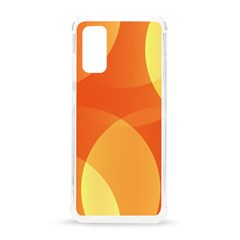 Abstract Orange Yellow Red Color Samsung Galaxy S20 6 2 Inch Tpu Uv Case by Celenk