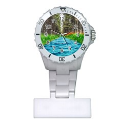 River Forest Landscape Nature Plastic Nurses Watch by Celenk