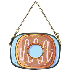 Dessert Food Donut Sweet Decor Chocolate Bread Chain Purse (one Side) by Uceng