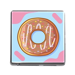 Dessert Food Donut Sweet Decor Chocolate Bread Memory Card Reader (square 5 Slot) by Uceng